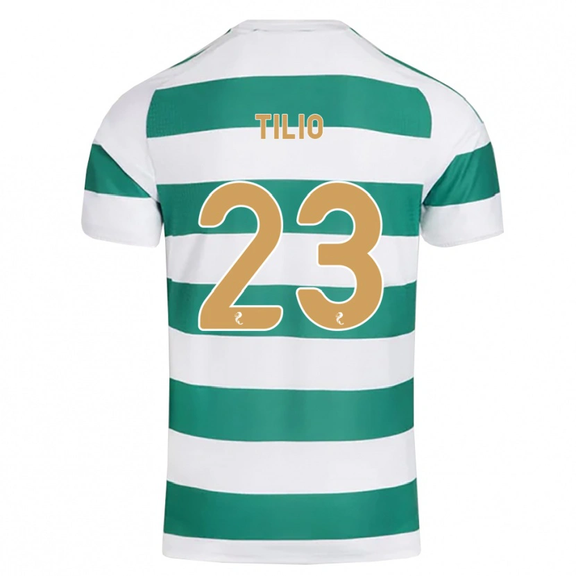 Danxen Mujer Camiseta Marco Tilio #23 Cian Oscuro Blanco 1ª Equipación 2026/27 La Camisa México