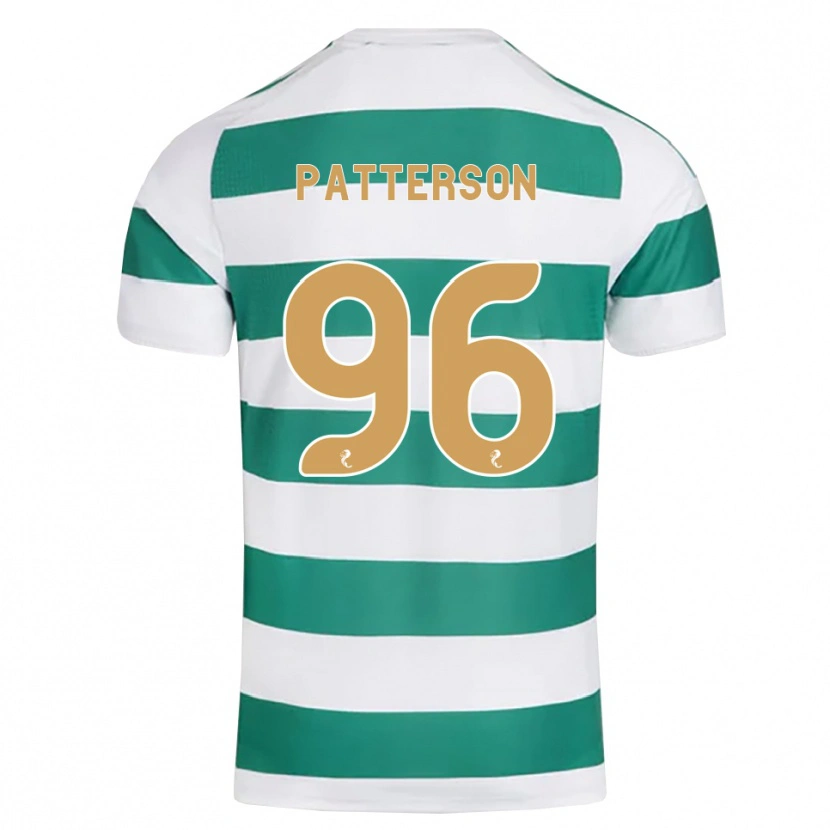 Danxen Mujer Camiseta Cameron Patterson #96 Cian Oscuro Blanco 1ª Equipación 2026/27 La Camisa México