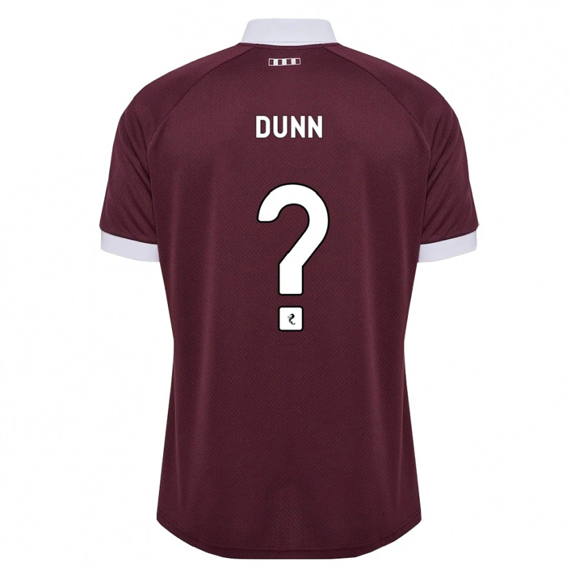 Danxen Mujer Camiseta Alexander Dunn #0 Blanco Borgoña 1ª Equipación 2026/27 La Camisa México