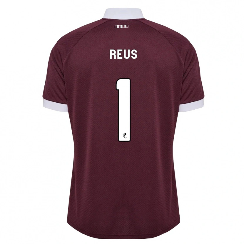 Danxen Mujer Camiseta Beau Reus #1 Blanco Borgoña 1ª Equipación 2026/27 La Camisa México
