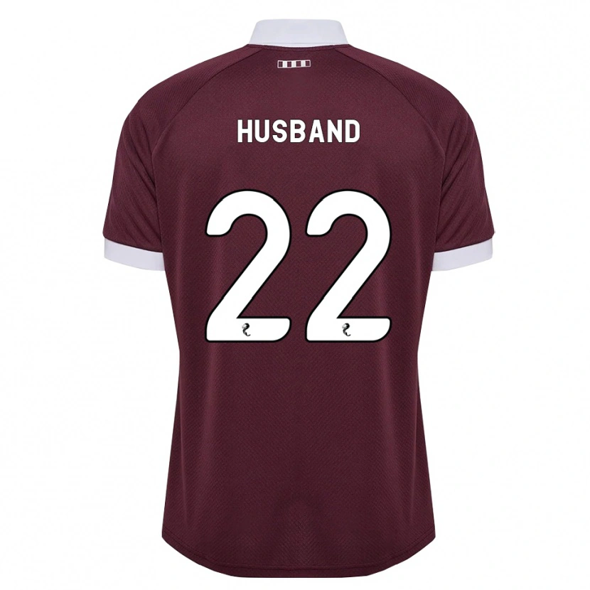 Danxen Mujer Camiseta Jessica Husband #22 Blanco Borgoña 1ª Equipación 2026/27 La Camisa México