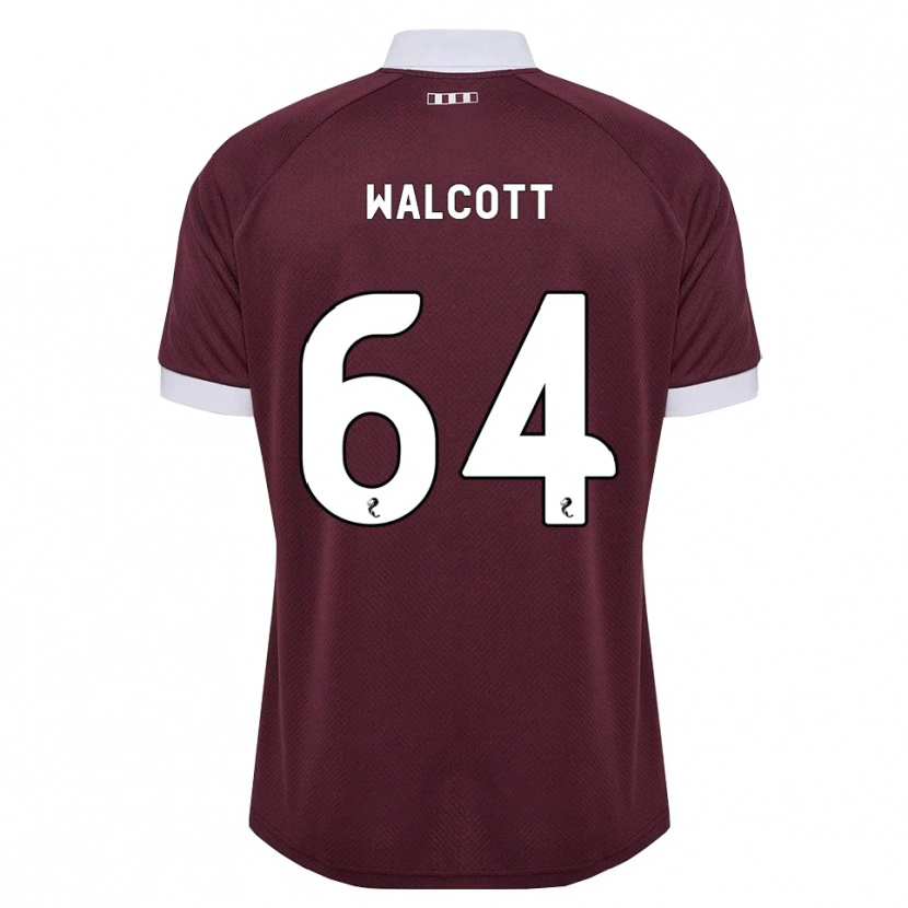 Danxen Mujer Camiseta Malachi Fagan-Walcott #64 Blanco Borgoña 1ª Equipación 2026/27 La Camisa México