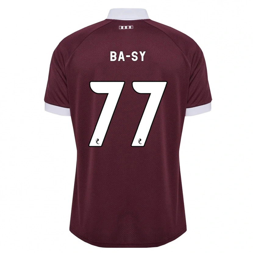 Danxen Mujer Camiseta Amadou Ba-Sy #77 Blanco Borgoña 1ª Equipación 2026/27 La Camisa México