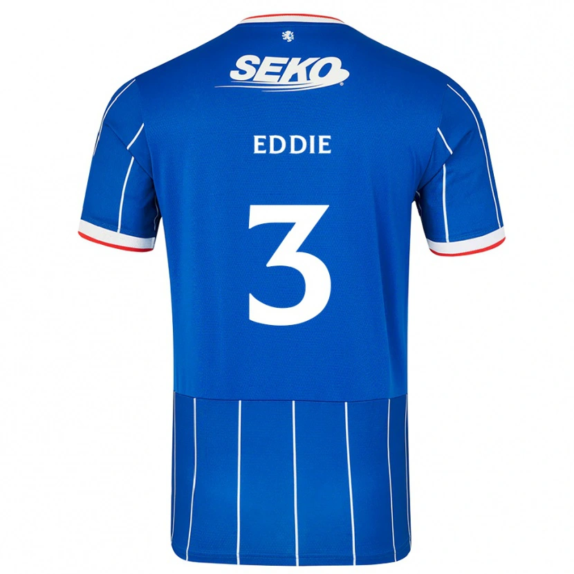 Danxen Mujer Camiseta Leah Eddie #3 Rojo Azul Blanco 1ª Equipación 2026/27 La Camisa México