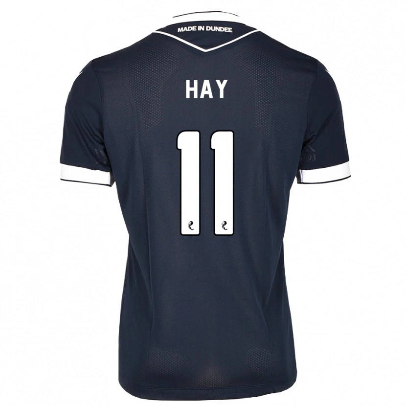 Danxen Mujer Camiseta Ashley Hay #11 Azul Medianoche Blanco 1ª Equipación 2026/27 La Camisa México