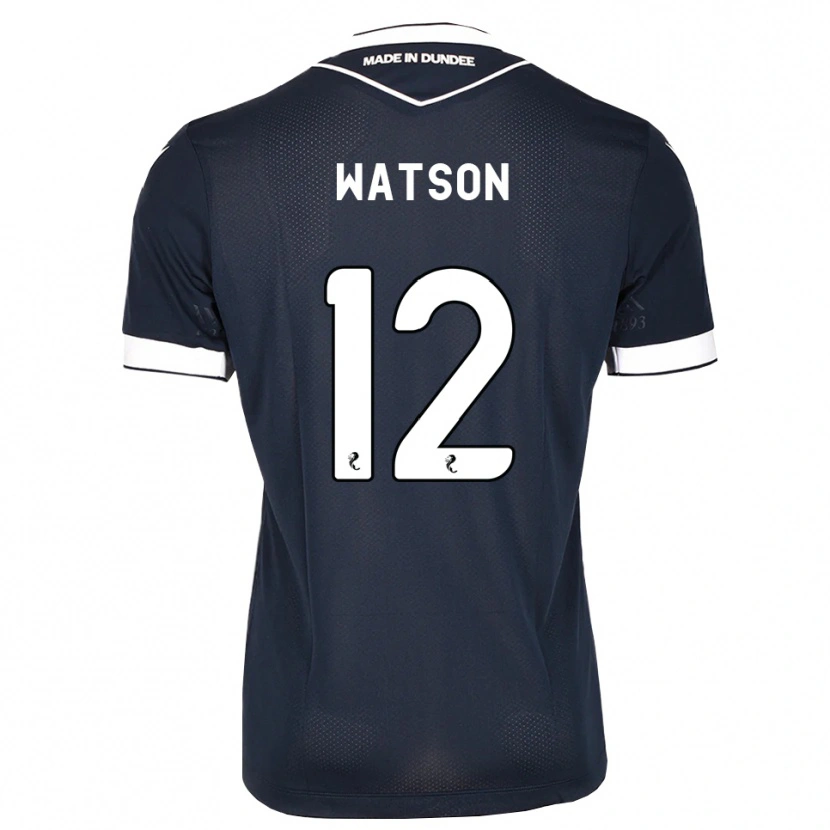 Danxen Mujer Camiseta Johnny Watson #12 Azul Medianoche Blanco 1ª Equipación 2026/27 La Camisa México