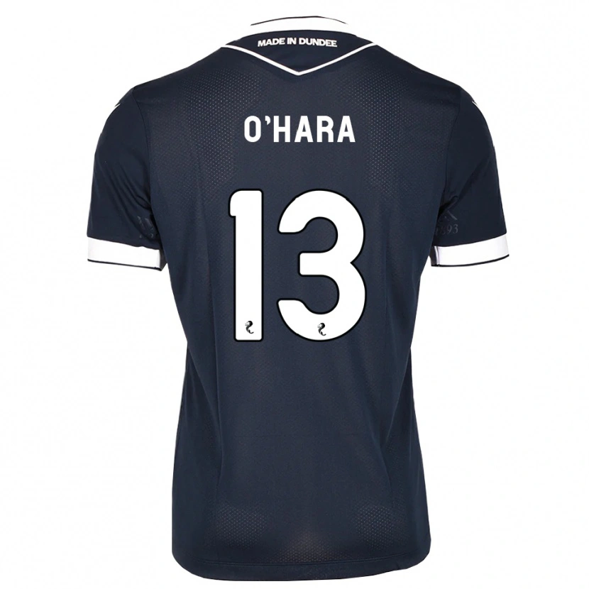 Danxen Mujer Camiseta Kieran O'hara #13 Azul Medianoche Blanco 1ª Equipación 2026/27 La Camisa México