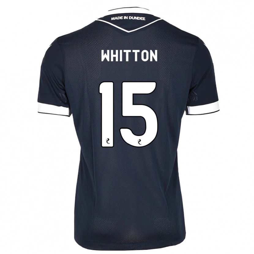 Danxen Mujer Camiseta Jamie Whitton #15 Azul Medianoche Blanco 1ª Equipación 2026/27 La Camisa México