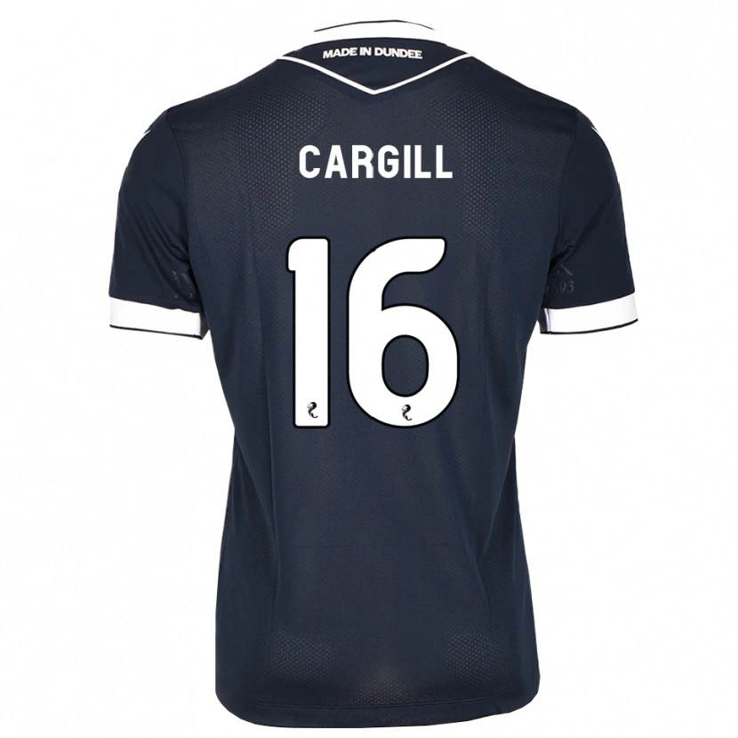 Danxen Mujer Camiseta Rory Cargill #16 Azul Medianoche Blanco 1ª Equipación 2026/27 La Camisa México