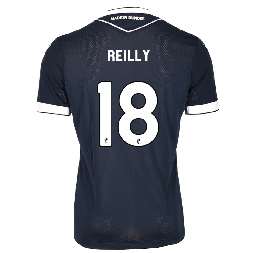 Danxen Mujer Camiseta Charlie Reilly #18 Azul Medianoche Blanco 1ª Equipación 2026/27 La Camisa México