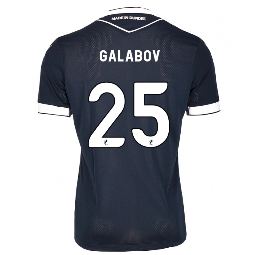 Danxen Mujer Camiseta Plamen Galabov #25 Azul Medianoche Blanco 1ª Equipación 2026/27 La Camisa México