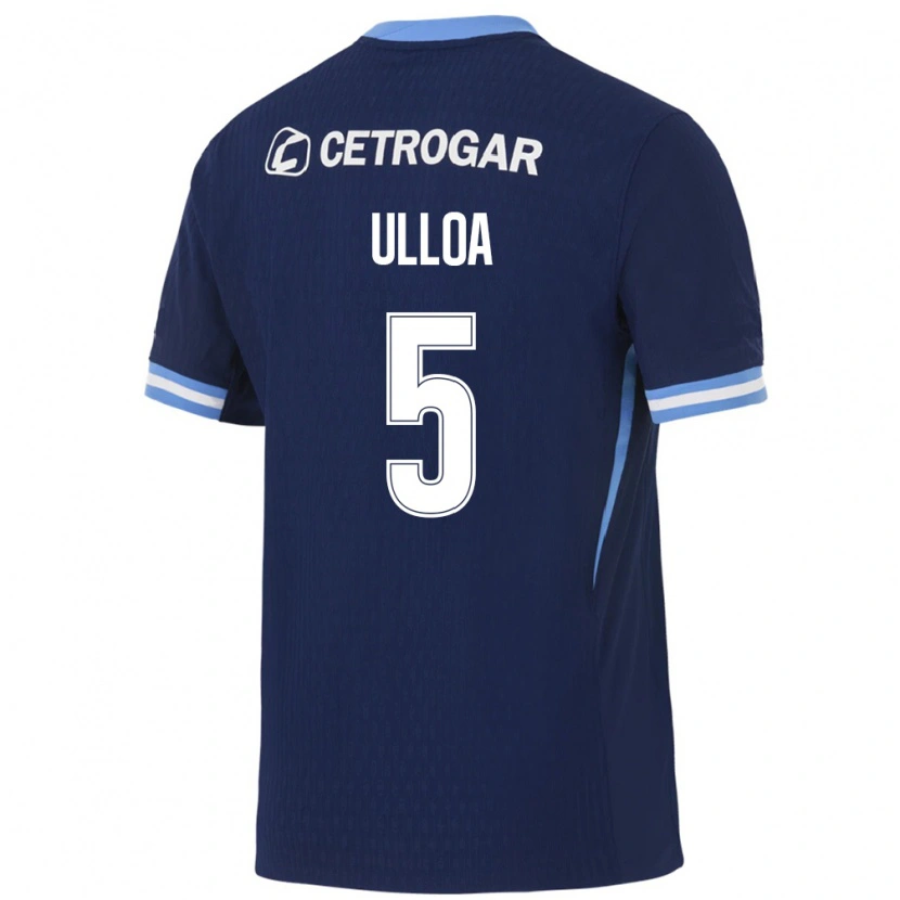 Danxen Mujer Camiseta Camila Ulloa #5 Azul Real Azul Claro Blanco 2ª Equipación 2026/27 La Camisa México