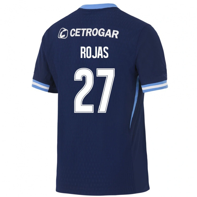 Danxen Mujer Camiseta Gabriel Rojas #27 Azul Real Azul Claro Blanco 2ª Equipación 2026/27 La Camisa México