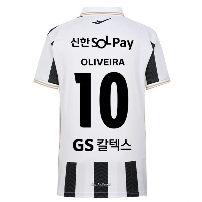 Danxen Mujer Camiseta Anderson Oliveira #10 Blanco Negro 2ª Equipación 2026/27 La Camisa México