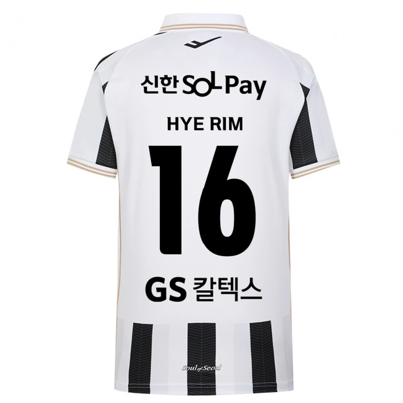 Danxen Mujer Camiseta Hye-Rim Kang #16 Blanco Negro 2ª Equipación 2026/27 La Camisa México