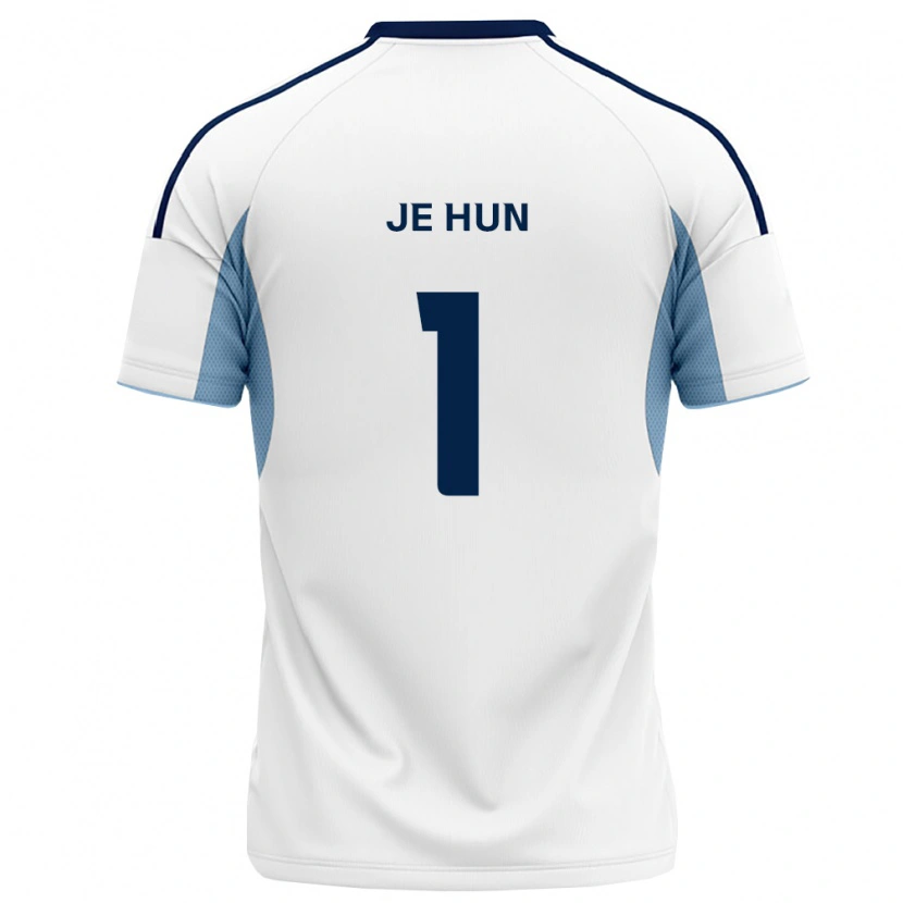 Danxen Mujer Camiseta Je-Hun Youn #1 Azul Real Blanco 2ª Equipación 2026/27 La Camisa México