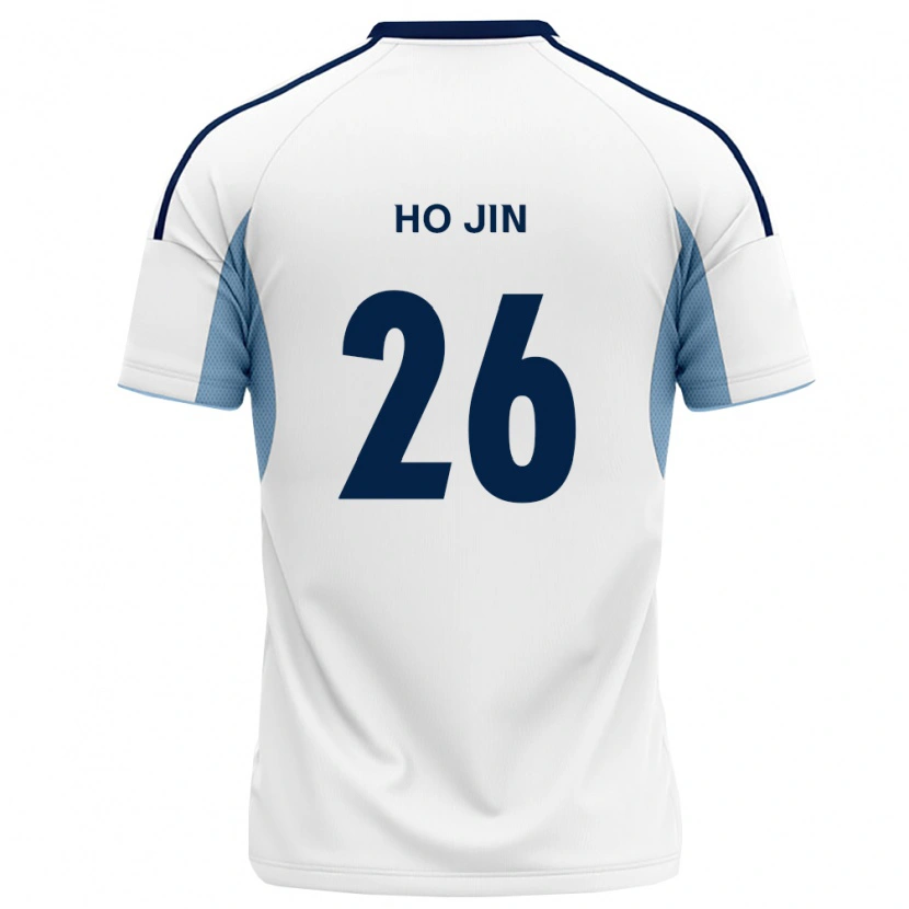 Danxen Mujer Camiseta Ho-Jin Bae #26 Azul Real Blanco 2ª Equipación 2026/27 La Camisa México