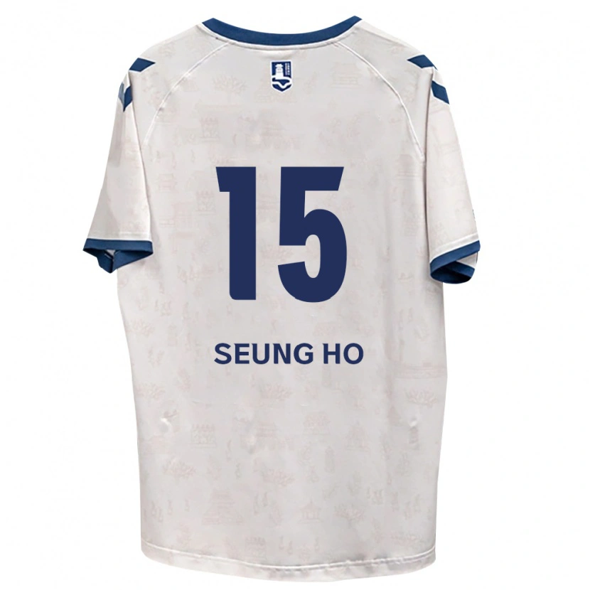 Danxen Mujer Camiseta Seung-Ho Cho #15 Azul Real Blanco 2ª Equipación 2026/27 La Camisa México