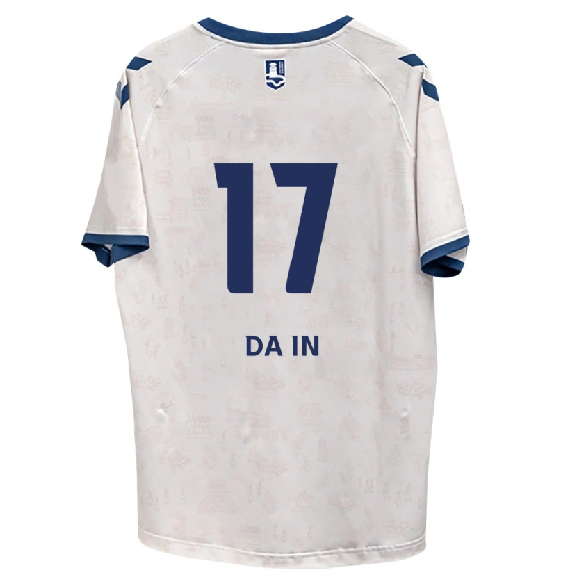 Danxen Mujer Camiseta Da-In Han #17 Azul Real Blanco 2ª Equipación 2026/27 La Camisa México