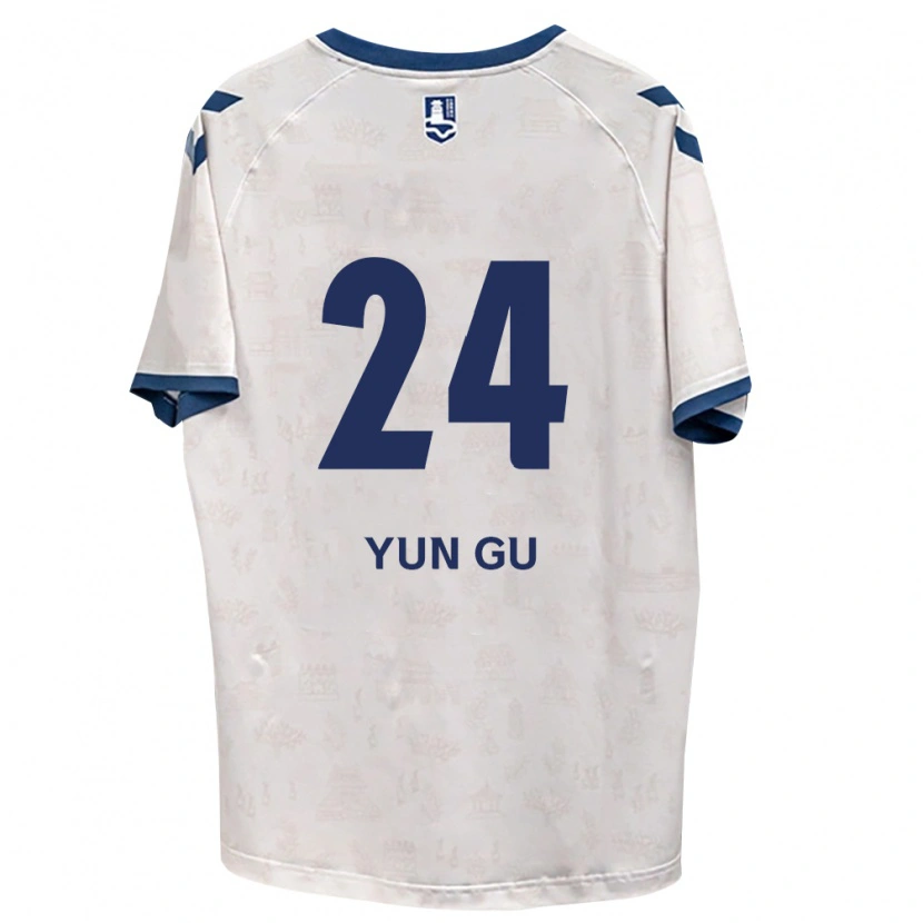 Danxen Mujer Camiseta Yun-Gu Gang #24 Azul Real Blanco 2ª Equipación 2026/27 La Camisa México