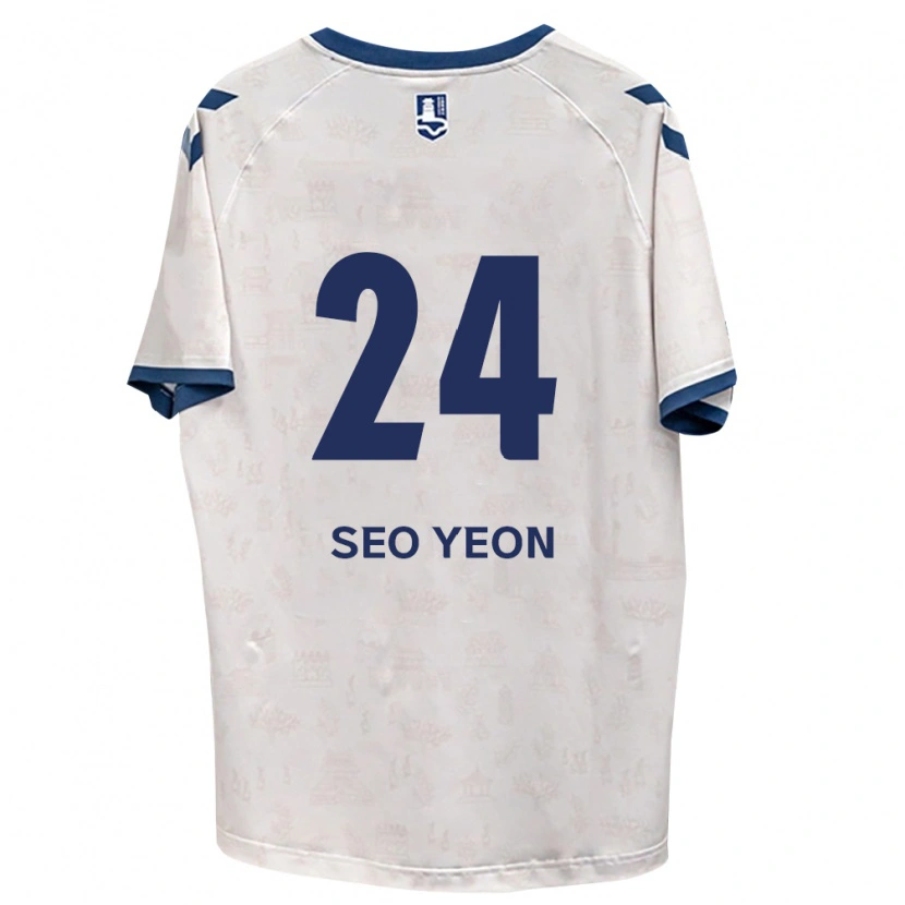 Danxen Mujer Camiseta Seo-Yeon Shim #24 Azul Real Blanco 2ª Equipación 2026/27 La Camisa México