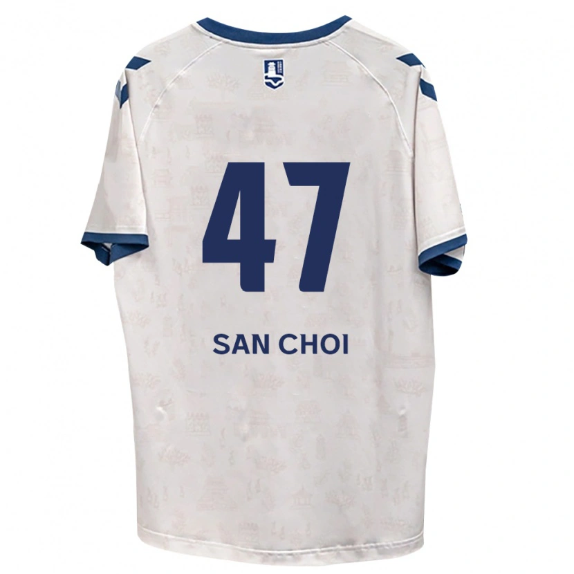 Danxen Mujer Camiseta San Choi #47 Azul Real Blanco 2ª Equipación 2026/27 La Camisa México