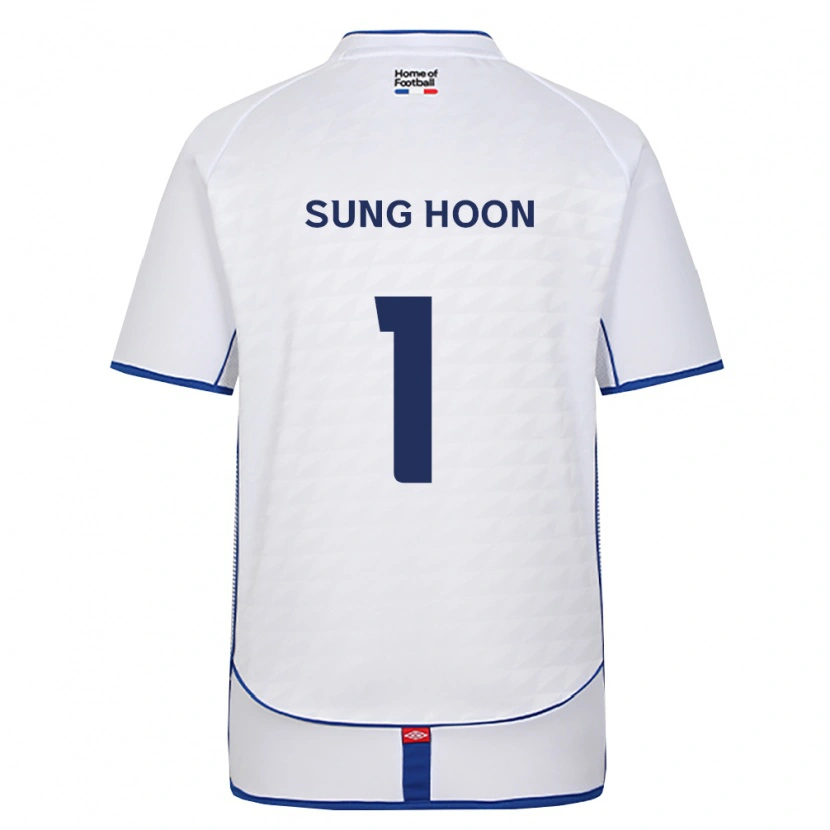 Danxen Mujer Camiseta Sung-Hoon Cho #1 Negro Blanco Rojo 2ª Equipación 2026/27 La Camisa México