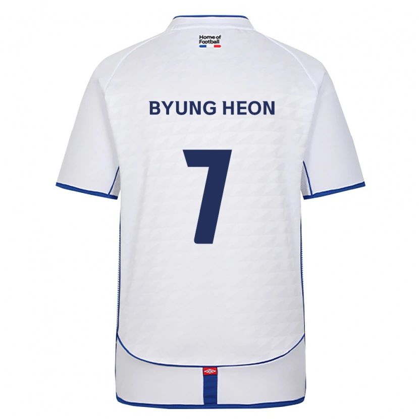 Danxen Mujer Camiseta Byung-Heon Yoo #7 Negro Blanco Rojo 2ª Equipación 2026/27 La Camisa México