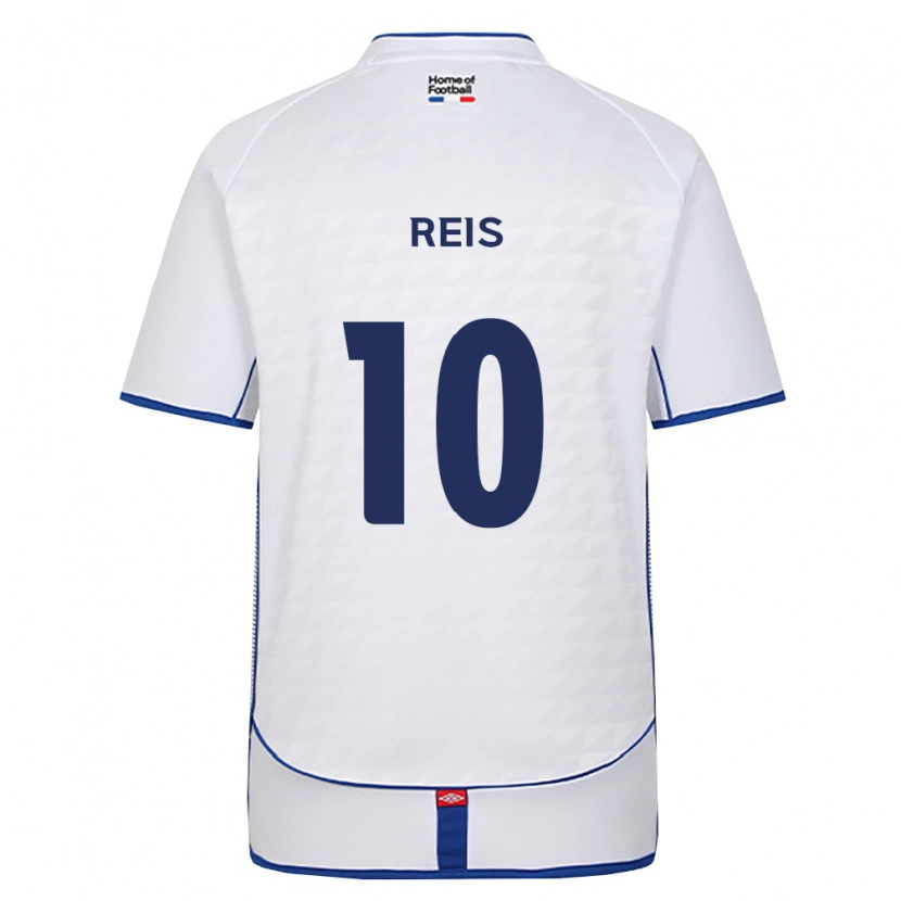 Danxen Mujer Camiseta Isnairo Reis Silva Morais #10 Negro Blanco Rojo 2ª Equipación 2026/27 La Camisa México