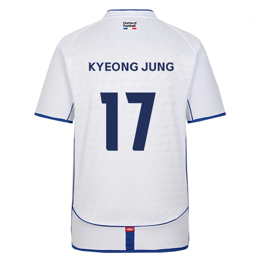 Danxen Mujer Camiseta Kyeong-Jung Kim #17 Negro Blanco Rojo 2ª Equipación 2026/27 La Camisa México