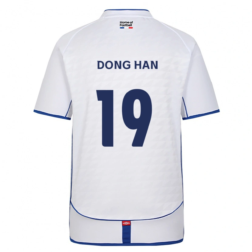 Danxen Mujer Camiseta Dong-Han Seo #19 Negro Blanco Rojo 2ª Equipación 2026/27 La Camisa México