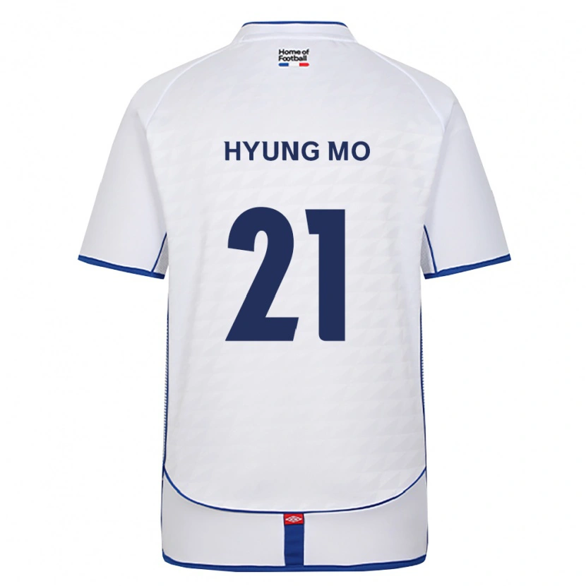 Danxen Mujer Camiseta Hyung-Mo Yang #21 Negro Blanco Rojo 2ª Equipación 2026/27 La Camisa México