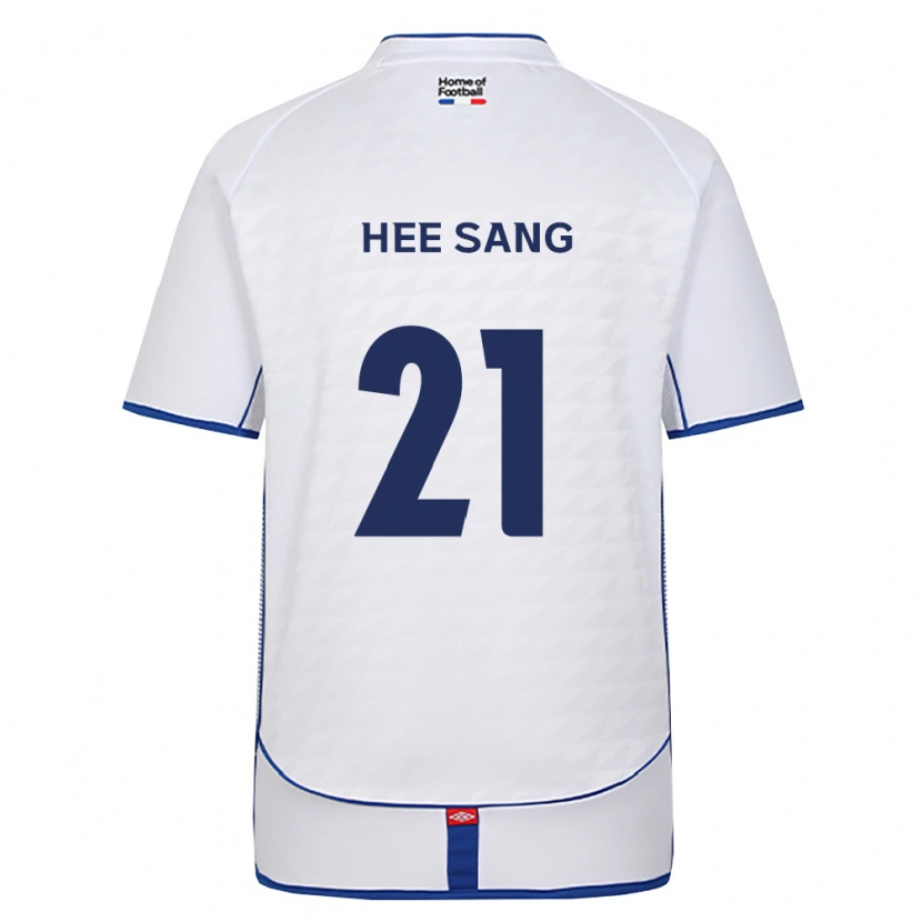 Danxen Mujer Camiseta Hee-Sang Bang #21 Negro Blanco Rojo 2ª Equipación 2026/27 La Camisa México