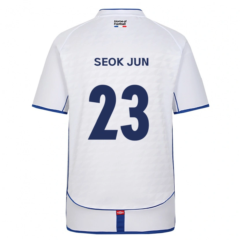 Danxen Mujer Camiseta Seok-Jun Wi #23 Negro Blanco Rojo 2ª Equipación 2026/27 La Camisa México