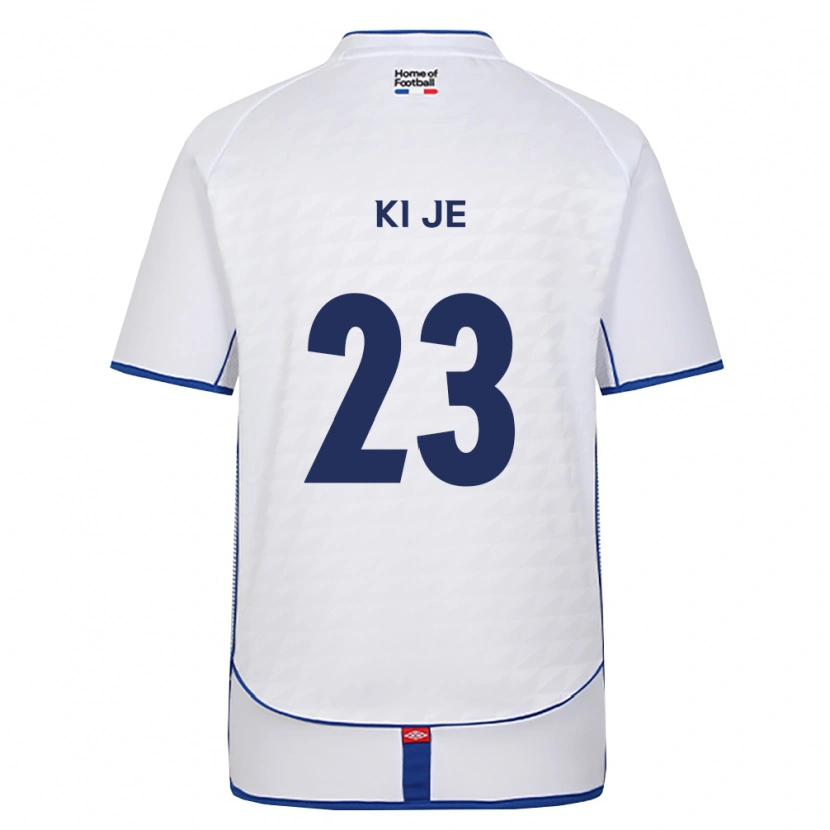 Danxen Mujer Camiseta Ki-Je Lee #23 Negro Blanco Rojo 2ª Equipación 2026/27 La Camisa México