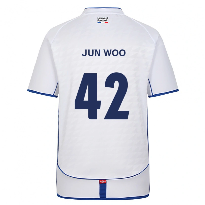 Danxen Mujer Camiseta Jun-Woo Lee #42 Negro Blanco Rojo 2ª Equipación 2026/27 La Camisa México