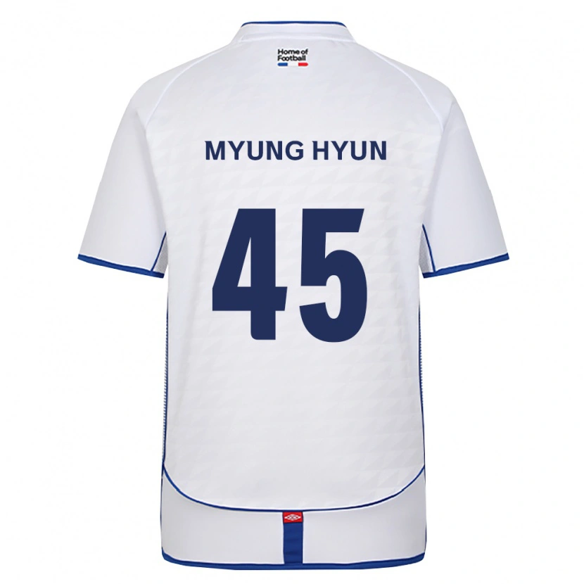 Danxen Mujer Camiseta Myung-Hyun Hwang #45 Negro Blanco Rojo 2ª Equipación 2026/27 La Camisa México