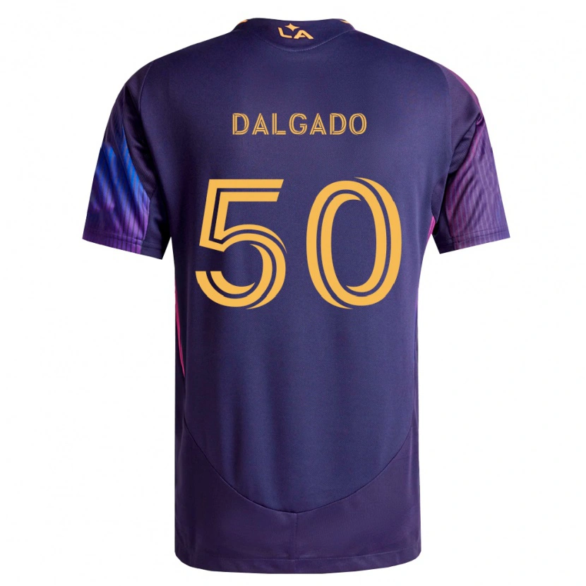 Danxen Mujer Camiseta Riley Dalgado #50 Morado Profundo Amarillo 2ª Equipación 2026/27 La Camisa México