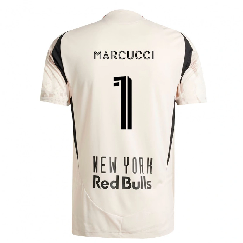 Danxen Mujer Camiseta Aj Marcucci #1 Blanco Roto Rojo Negro 2ª Equipación 2026/27 La Camisa México
