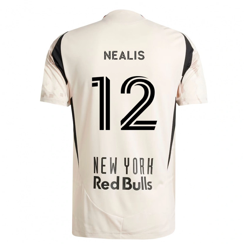 Danxen Mujer Camiseta Dylan Nealis #12 Blanco Roto Rojo Negro 2ª Equipación 2026/27 La Camisa México