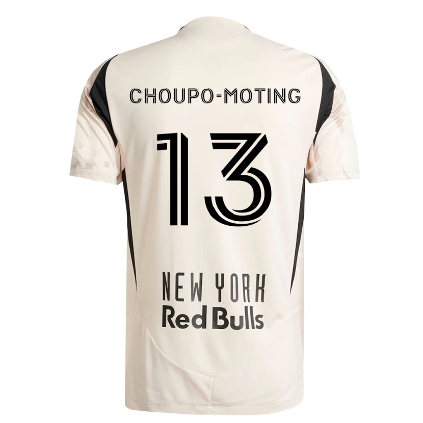 Danxen Mujer Camiseta Eric-Maxim Choupo-Moting #13 Blanco Roto Rojo Negro 2ª Equipación 2026/27 La Camisa México