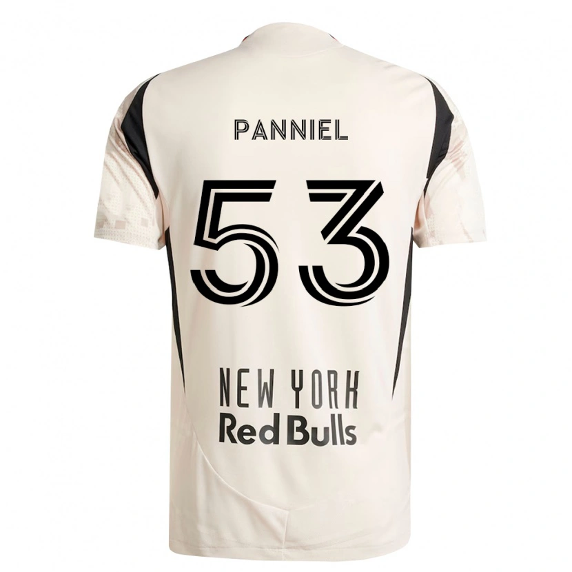 Danxen Mujer Camiseta Troi Panniel #53 Blanco Roto Rojo Negro 2ª Equipación 2026/27 La Camisa México