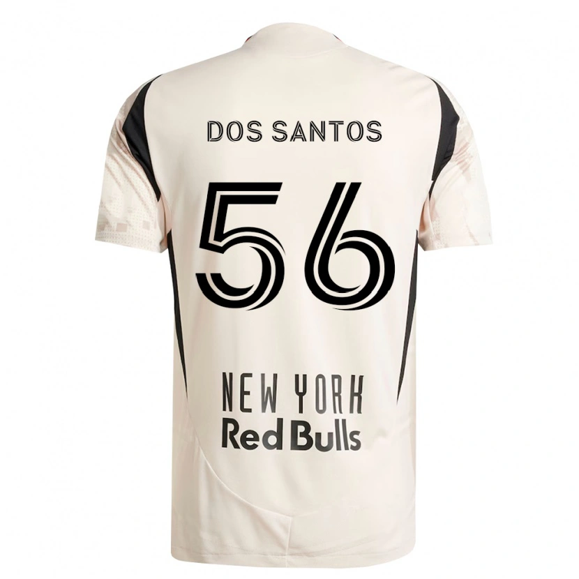 Danxen Mujer Camiseta Matthew Dos Santos #56 Blanco Roto Rojo Negro 2ª Equipación 2026/27 La Camisa México