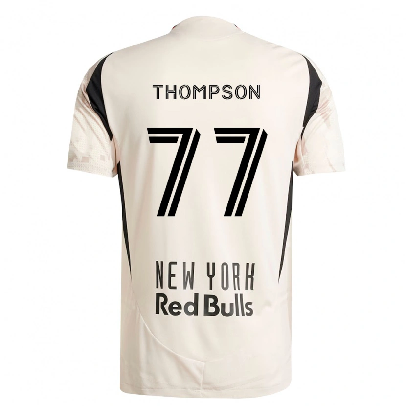 Danxen Mujer Camiseta Amos Shapiro-Thompson #77 Blanco Roto Rojo Negro 2ª Equipación 2026/27 La Camisa México