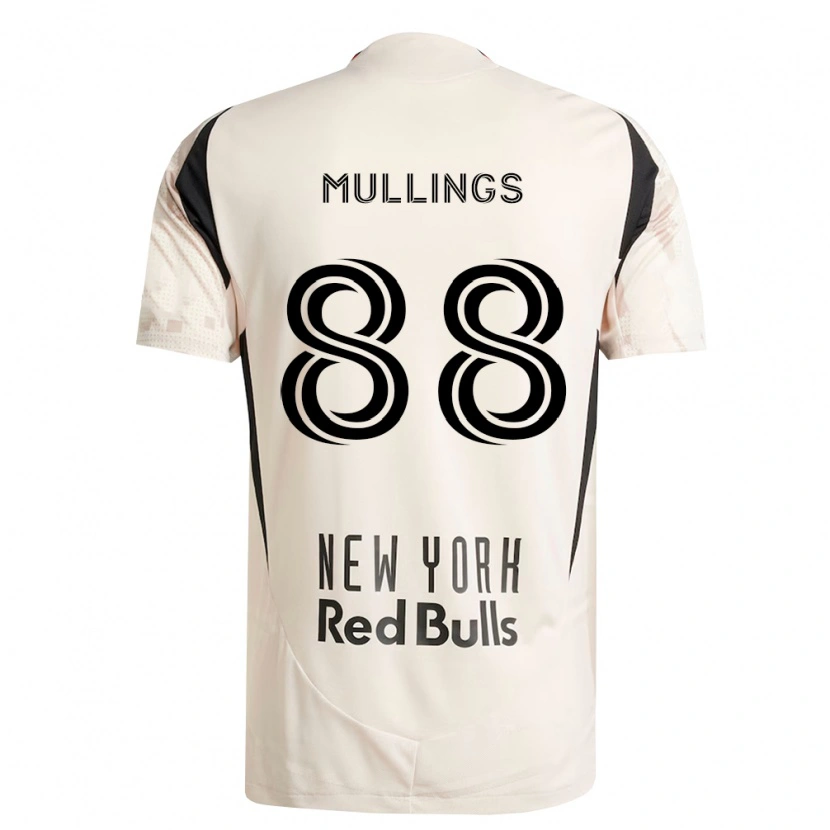 Danxen Mujer Camiseta O'vonte Mullings #88 Blanco Roto Rojo Negro 2ª Equipación 2026/27 La Camisa México
