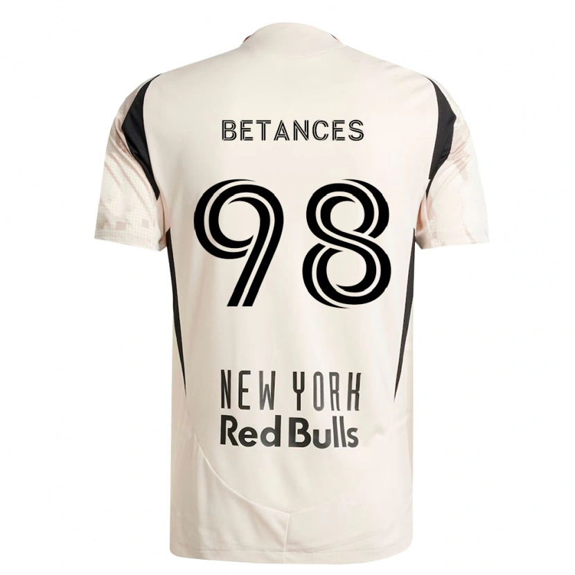 Danxen Mujer Camiseta Aidan Betances #98 Blanco Roto Rojo Negro 2ª Equipación 2026/27 La Camisa México