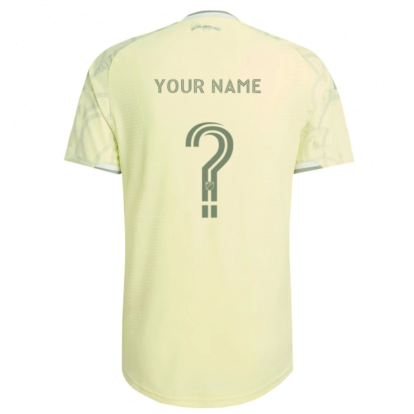 Danxen Mujer Camiseta Su Nombre #0 Beige Blanco 2ª Equipación 2026/27 La Camisa México