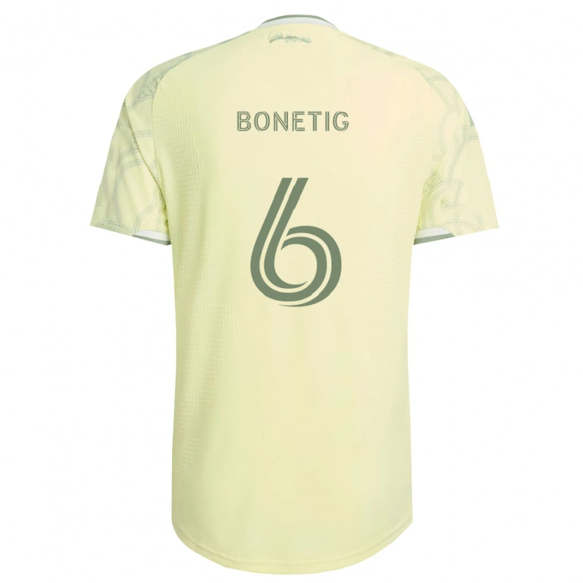 Danxen Mujer Camiseta Alex Bonetig #6 Beige Blanco 2ª Equipación 2026/27 La Camisa México