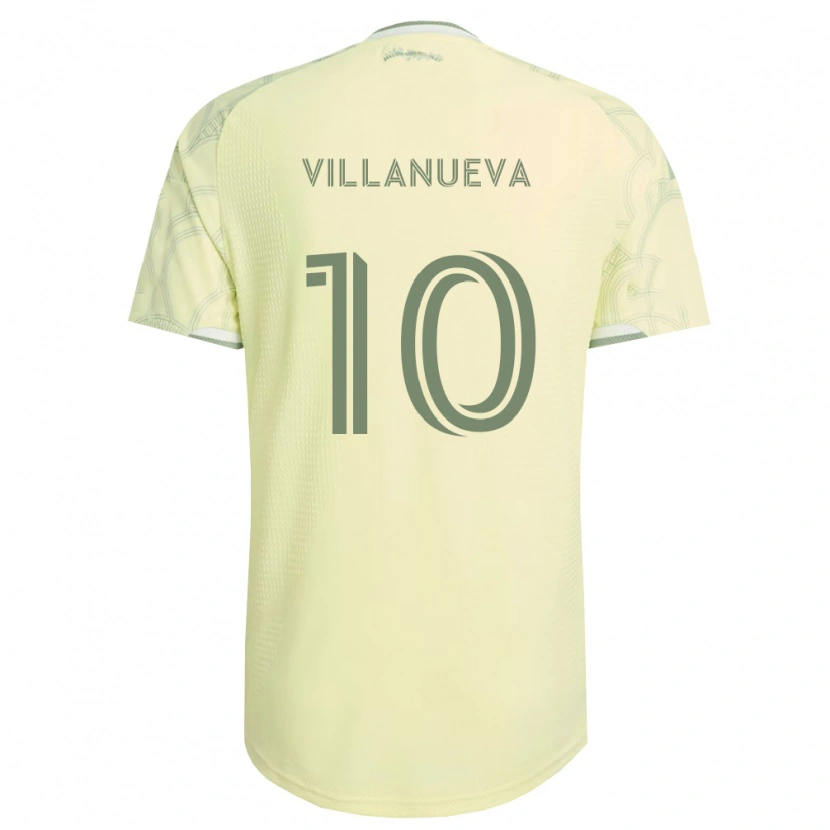 Danxen Mujer Camiseta Jordan Villanueva #10 Beige Blanco 2ª Equipación 2026/27 La Camisa México
