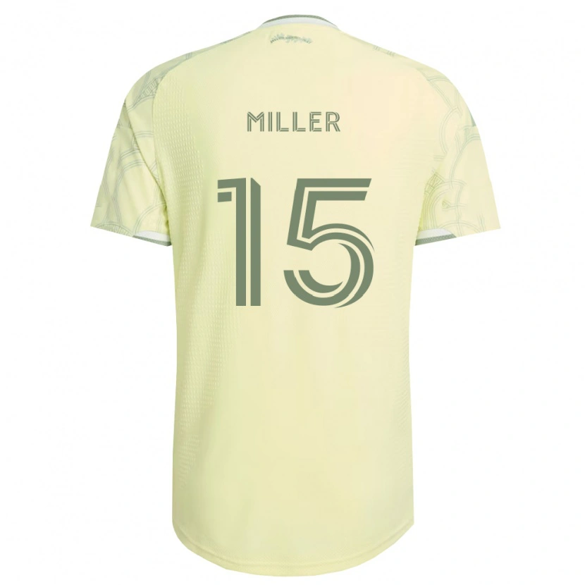 Danxen Mujer Camiseta Eric Miller #15 Beige Blanco 2ª Equipación 2026/27 La Camisa México